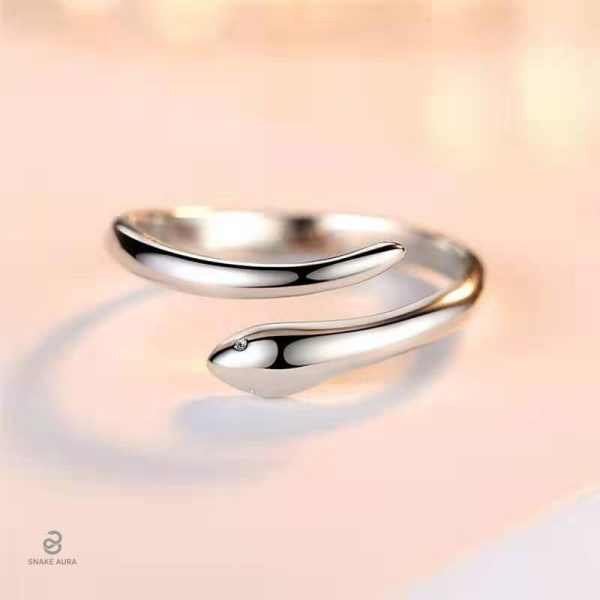 Anneau serpent ajustable, parfait pour un cadeau original