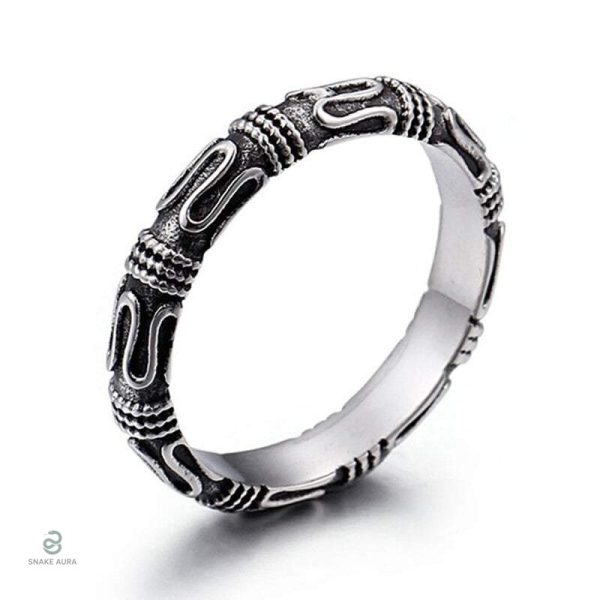 Anneau serpent vintage design élégant et unique