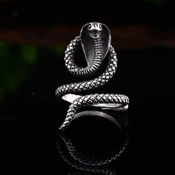 Bijoux serpent homme, design cobra unique