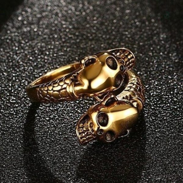 Accessoire serpent crâne à la mode pour les amateurs