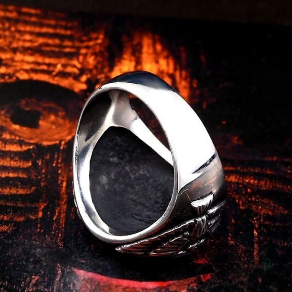 Bague serpent artistique avec symbole étoile de David