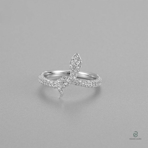 Bague serpent élégante pour femme, design raffiné