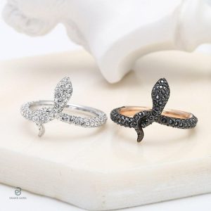 Bijou serpent féminin, style chic et original
