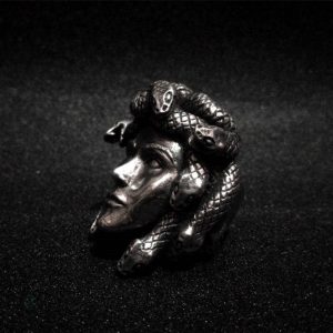 Bijoux serpent Médusa, pièce unique et originale