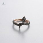 Bague serpent luxe pour une touche d'élégance féminine