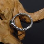 Ouroboros en argent, bague serpent inspirée de l'antiquité