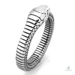 Bague ornée de symbole Ouroboros