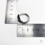 Bague serpent bohème argentée, l'alliance du style et de la prestance