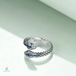 Bague ajustable serpent, un style audacieux et unique
