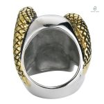 Bijou serpent crâne, parfait pour une allure rebelle