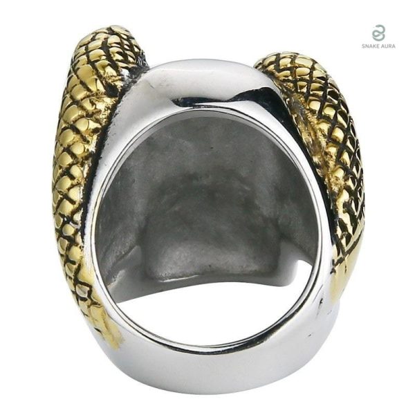 Bijou serpent crâne, parfait pour une allure rebelle