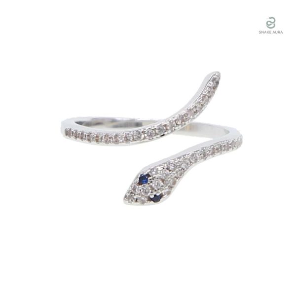 Bague serpent diamant élégante et raffinée