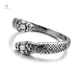 Bague Serpent Homme Duo en design élégant et moderne