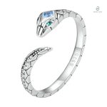 Bague serpent éternité femme en argent