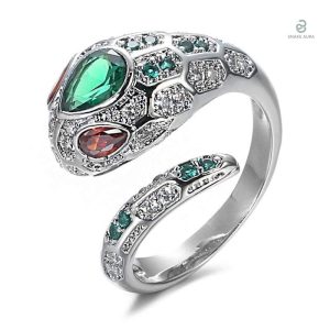Bague serpent extraterrestre design unique et original