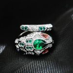 Bague serpent tendance inspirée de l'univers extraterrestre