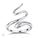 Bague Serpent Femme en Argent élégante et stylée