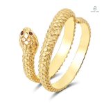 Bague Serpent Or Femme élégante pour un style unique