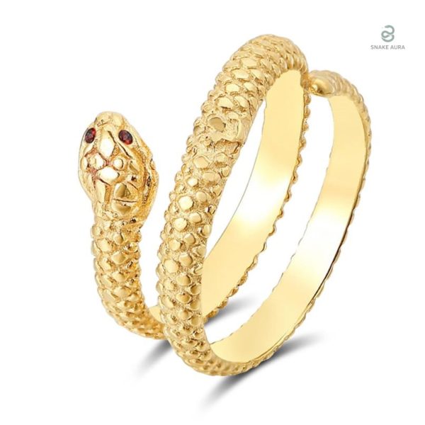 Bague Serpent Or Femme élégante pour un style unique