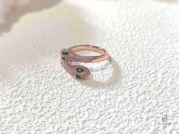 Bague argent femme serpent, un bijou captivant