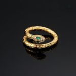 Bague serpent fine pour un look élégant et moderne