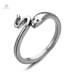 Bague serpent fine pour homme