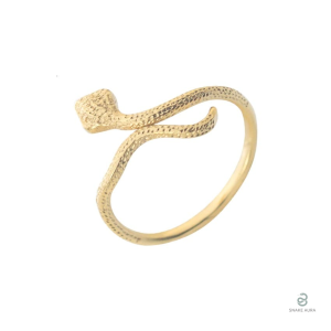 Bague Serpent Or Fine, élégante et délicate, design minimaliste