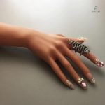 Bague argent femme au design serpent élégant