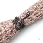 Bague en forme de serpent, style moderne