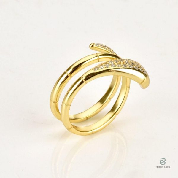 Bijou Serpent Femme en Argent