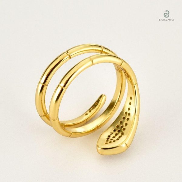 Accessoire Chic Serpent Argenté
