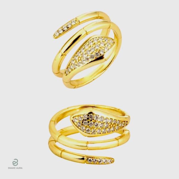 Bague Serpent Design Unique Femme