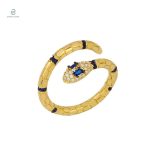 Bague Serpent en or - Parfaite pour un look moderne