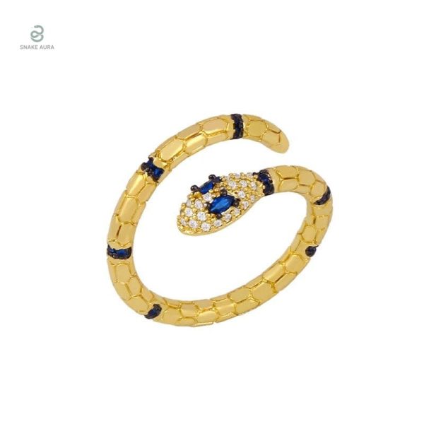 Bague Serpent en or - Parfaite pour un look moderne