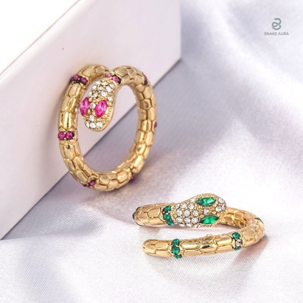 Bague femme serpent - Bijou tendance à porter au quotidien