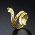Bijoux serpent en plaqué or, ajout de charme à votre look