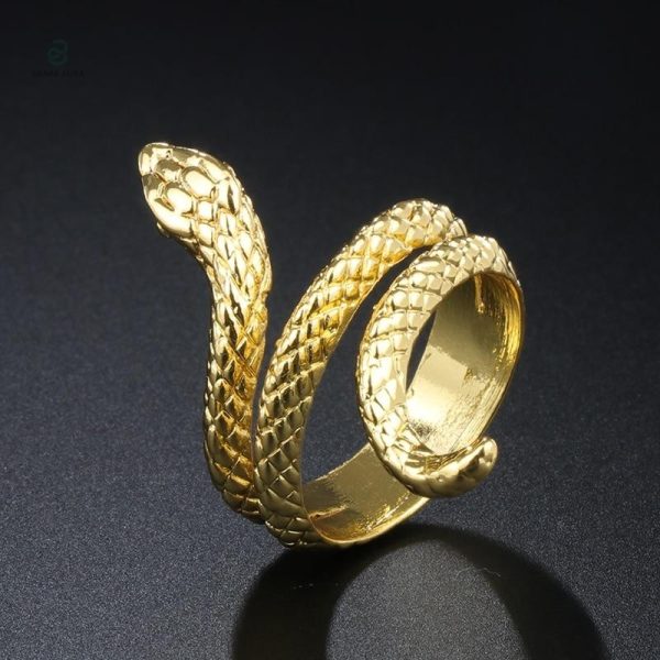 Bijoux serpent en plaqué or, ajout de charme à votre look