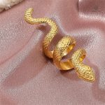 Bague gothique serpent, collection grande taille