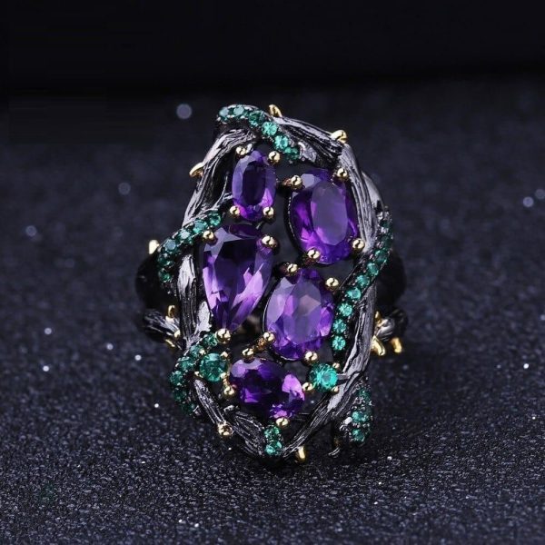 Bague serpent en argent, style impérial, allure distinctive