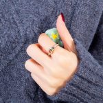Bague serpent délicate en zircon, parfaite pour un look moderne
