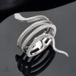 Bague serpent en argent pour un style unique et contemporain