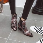 Bottines serpent féminines, parfaites pour toutes les occasions