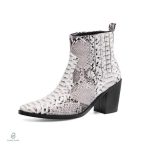 Bottines serpent pour un look tendance et audacieux