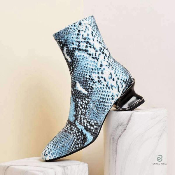 Bottines serpent pour une allure chic et unique