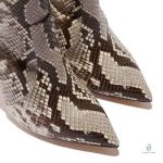 Bottines serpent avec design tendance et unique