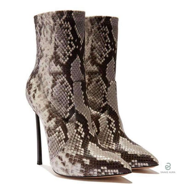 Chaussures d'hiver serpent alliant confort et style