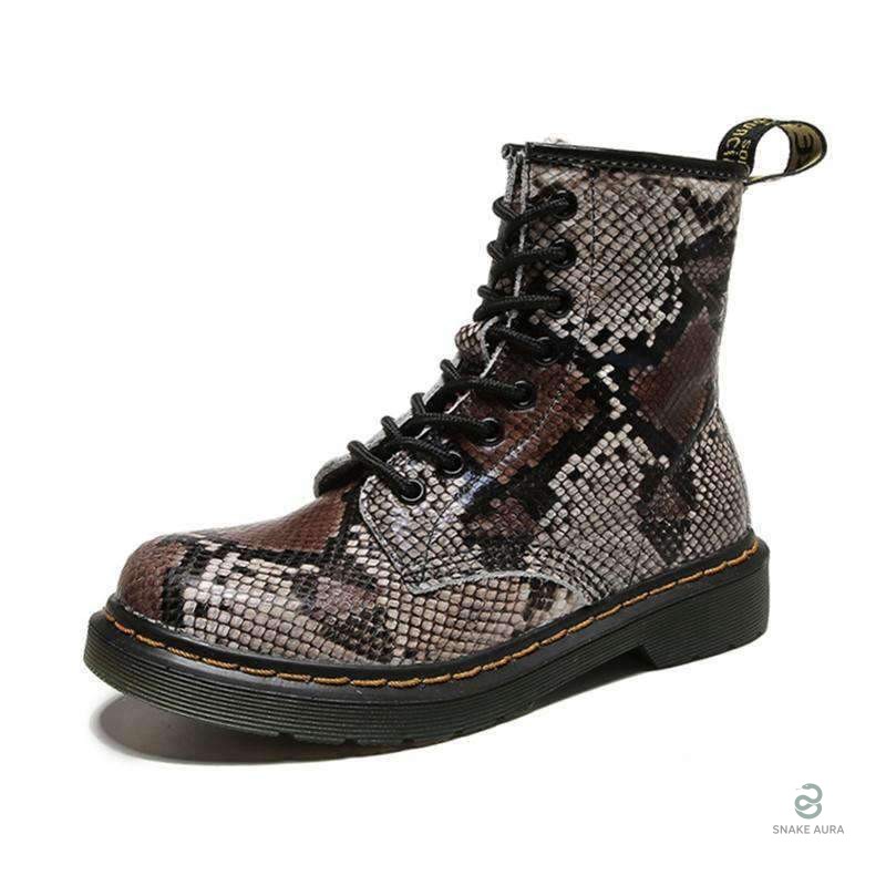 Bottines serpent