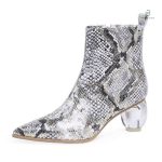 Chaussures serpent à talons pour femmes, style moderne