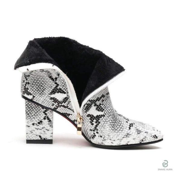 Style serpent élégant pour saison hivernale
