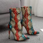 Bottines serpent variées, parfaites pour toutes les saisons